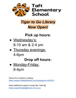 Tiger to Go Library Flyer-1